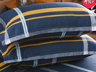 南极人(NanJiren)家纺 全棉斜纹枕套2个 纯棉枕套两只装 枕套一对 真爱永恒 48*74cm晒单图