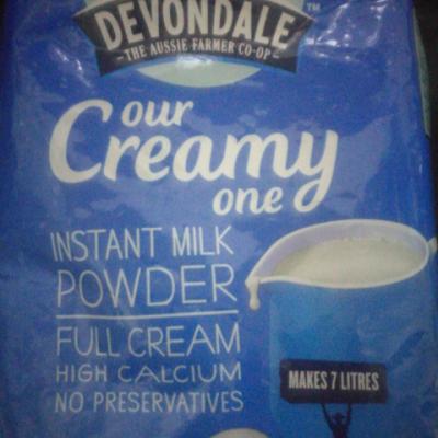 DEVONDALE 德运 高钙脱脂成人牛奶粉1000g/袋 澳洲 脱脂补钙 澳大利亚进口奶粉晒单图