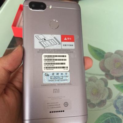 Xiaomi/小米 红米6 3GB+32GB 铂银灰 移动联通电信4G全网通手机晒单图
