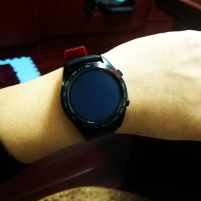 【往下戳套装加0元赠豪礼】HONOR Watch Magic 9.8mm轻薄设计强劲续航/快速充电/50米防水/AMOLED彩屏/GPS/NFC支付/智能提醒 熔岩黑晒单图