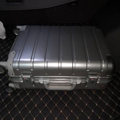 小米（MI）米家90分铝镁合金旅行箱拉杆箱 男女万向轮登机行李箱 20英寸 银色晒单图