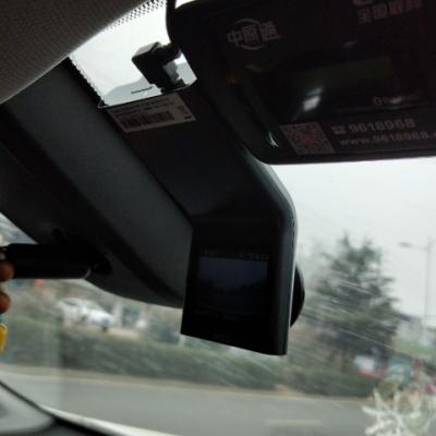 360车载行车记录仪 G300 卡片机迷你隐藏 1080P高清夜视 手机WIFI连接 测速电子狗一体 黑灰色晒单图