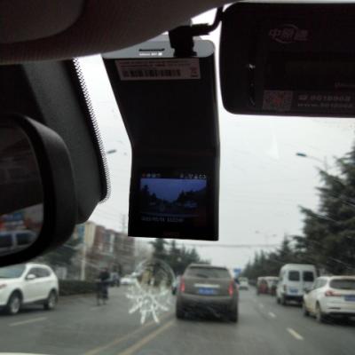 360车载行车记录仪 G300 卡片机迷你隐藏 1080P高清夜视 手机WIFI连接 测速电子狗一体 黑灰色晒单图