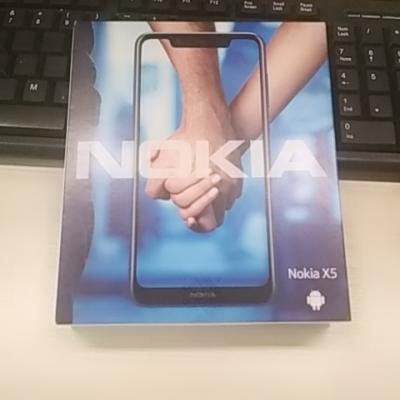 Nokia/诺基亚 X5 4GB+64GB 波罗的海蓝 全网通4G双卡 全面屏 AI拍照手机晒单图
