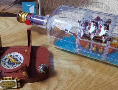 LEGO 乐高 Ideas系列 典藏瓶中船 21313 塑料 玩晒单图