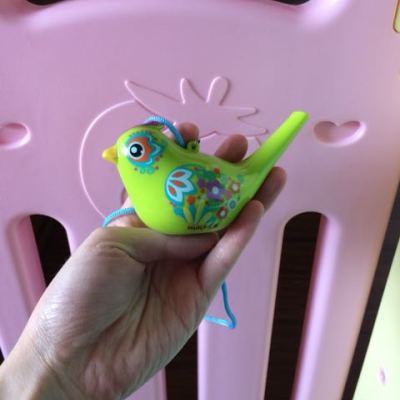汇乐玩具创意彩绘小鸟儿童玩具/口哨吹奏颜色随机晒单图