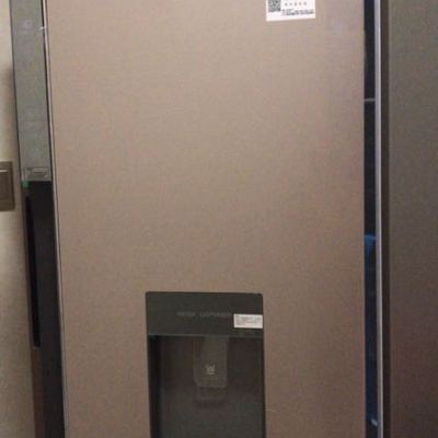 Haier/海尔冰箱 591升智能变频 外取饮水 风冷无霜 家用节能对开门双门电冰箱 BCD-591WDVLU1晒单图