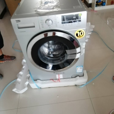 倍科（beko） EWCV 8632 BSI 8公斤 洗衣机滚筒 全自动变频滚筒洗衣机 原装进口电机 毛发祛除（银色）晒单图