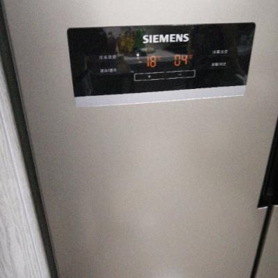 西门子（SIEMENS） KA92NV03TI 610升 变频风冷无霜 独立双循环 LED显示 对开门冰箱（浅金色）晒单图