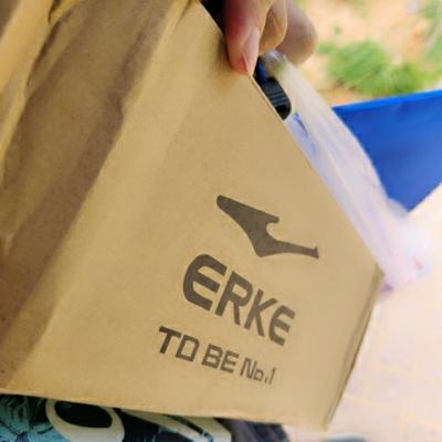鸿星尔克（ERKE）男鞋 跑步鞋男舒适休闲慢跑鞋运动鞋 正黑 44晒单图