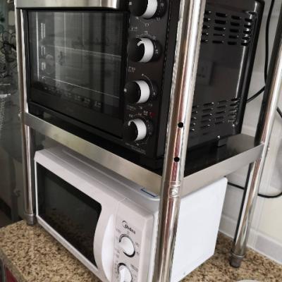 美的(Midea) 电烤箱 T3-L321E 32L 四层烤位 多功能家用 电烤箱 上下独立控温 热风循环晒单图