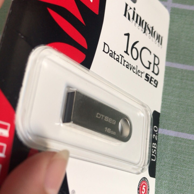 金士顿（Kingston）DTSE9H 16GB 金属U盘 银色亮薄 新老包装随机发货晒单图