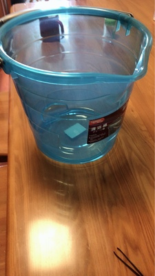 法耐(FANAI)透明加厚水桶塑料桶 家用大号储水桶手提桶学生洗衣桶洗澡桶子晒单图