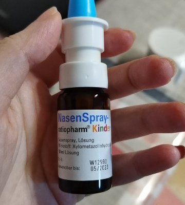 德国原装进口Nasenspray鼻塞喷剂婴儿儿童成人鼻炎喷剂通鼻喷剂通鼻剂葛根Infludoron 儿童款10ml晒单图