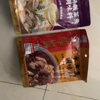 海底捞 精品水煮鱼调味料210g 袋装 麻辣味 调味品调味料 正宗麻辣水煮鱼水煮肉片毛血旺 一料多用 饭店口味晒单图