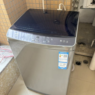 海尔(Haier)10KG全自动波轮洗衣机租房 宿舍自编程 家用大容量智能预约桶自洁除螨 洗自编程晒单图