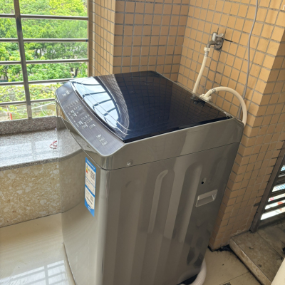 海尔(Haier)10KG全自动波轮洗衣机租房 宿舍自编程 家用大容量智能预约桶自洁除螨 洗自编程晒单图
