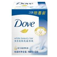多芬柔肤乳霜香块100g*3块装