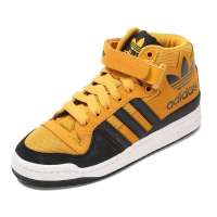 adidas阿迪三叶草2012高帮帅气休闲鞋G60542金色46.5