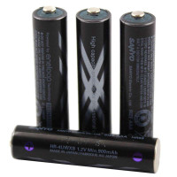 三洋爱乐普（eneloop）900mAh高容量低自放 7号充电电池（4粒装）HR-4UWXB-4TC