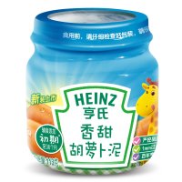 亨氏(Heinz)香甜胡萝卜泥113g/瓶