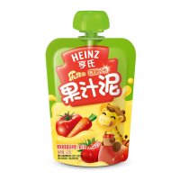 亨氏(Heinz)乐维滋蔬乐2+2果汁泥（胡萝卜番茄）120g