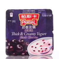 帕斯卡黑樱桃全脂酸乳125g*4