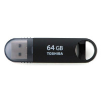东芝(TOSHIBA) 64G优盘 USB3.0 黑色