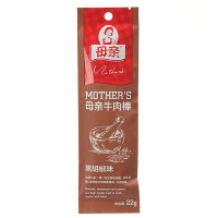 母亲牛肉棒黑胡椒味22g