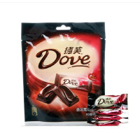 德芙/Dove 德芙香浓黑巧克力分享装90g 情人节圣诞好礼 黑巧克力