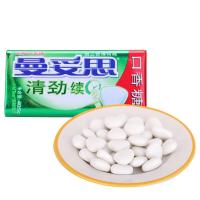 [苏宁易购超市]曼妥思清劲无糖口香糖留兰香薄荷味铁听装40.5g薄荷味 薄荷味