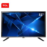 TCL D32E161 32英寸 内置wifi 窄边网络LED液晶电视（珠光黑）
