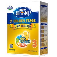 雅士利（Yashily）a金装幼儿配方奶粉3段（1-3岁）400g 进口奶源