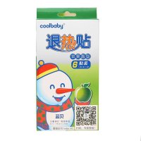 蓝贝coolbaby退热贴（苹果香型）6贴装