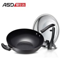 ASD爱仕达32cm少油烟不粘炒锅煎锅JD8332E电磁炉通用
