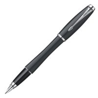 PARKER/派克 都市磨砂黑杆白夹墨水笔 钢笔 水笔 礼品笔