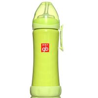 好孩子(GOODBABY) 保温吸管训练杯250ml（粉绿） H80069