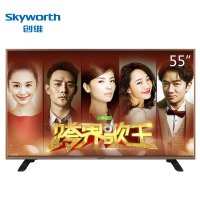 创维(Skyworth) 55S9 55英寸 全高清智能酷开系统网络平板液晶电视(咖啡金)
