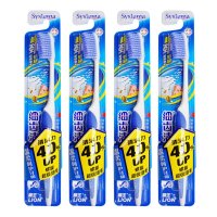 狮王（Lion）细齿洁超劲螺旋牙刷×4（新老包装、颜色随机发放）