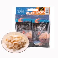 papatonk 啪啪通 虾片 原味 2连包 85g×2 印尼进口