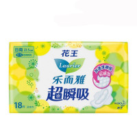 乐而雅超瞬吸纤巧日用护翼型卫生巾22.5cm*18片