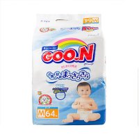 进口 大王GOON 纸尿裤维E系列婴儿尿不湿M64片6 11kg