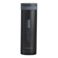 乐扣乐扣(Lock&Lock)LHC561-PR 水杯 300ml迷你马克杯 便携情侣杯 茶隔马克保温保冷杯 黑色