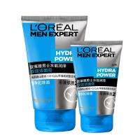 欧莱雅（LOREAL）男士水能润泽双效洁面膏100ml+50ml