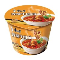（停用）康师傅香辣牛肉桶面108g