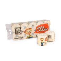 泉林本色秸秆卫生卷纸3层140克/卷*12卷超值装