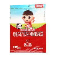 贝因美冠军宝贝特选较大婴儿配方奶粉2段（6－12个月）405克