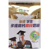 蒙牛金装学生多维高钙高锌奶粉400g