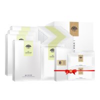 花瑶花 百合水润滋养蚕丝面膜 30ml*20 (4盒)+赠品
