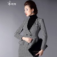 米思阳书瑶短外套SY2308696 黑色 M